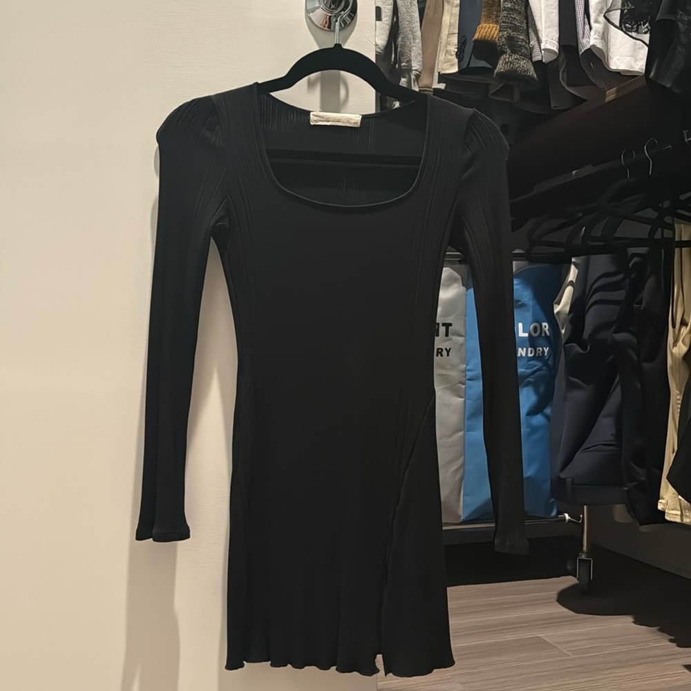 OAK+FORT knitted black dress XS